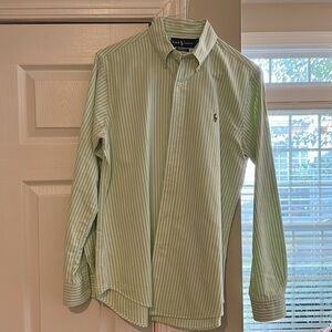 Ralph Lauren Mint Striped Men's Shirt
